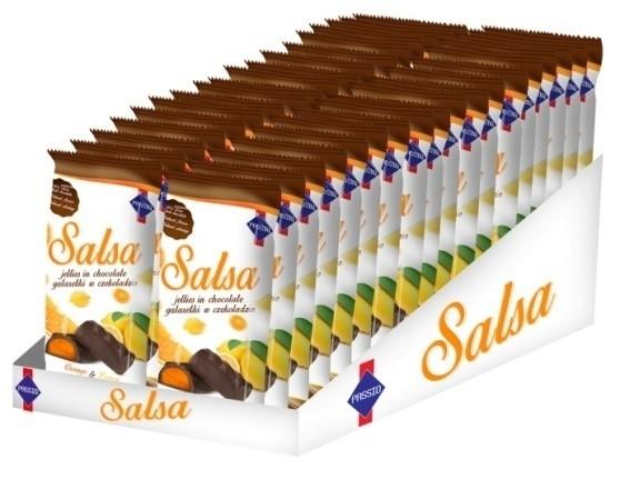 Galaretki w czekoladzie - Salsa 80g Najwyższej jakości galaretki