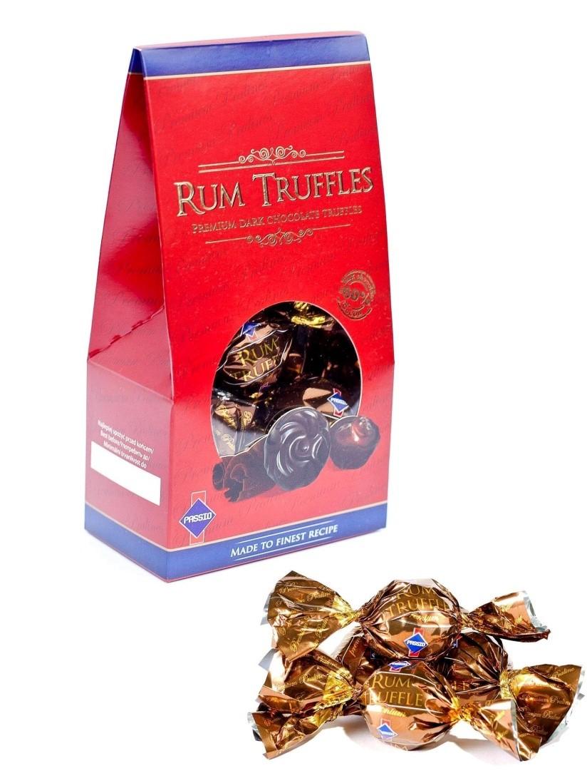 Trufle Rumowe Premium 120g czekolada deserowa premium (60% kakao) nadziewana Trufle Rumowe Premium 120g.