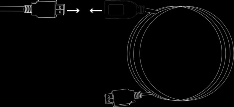 1. Czerwone USB połącz z przedłużaczem USB {2. Łączenie Artist 12 } 2. Podłącz kabel do Artist 12. 3. Podłącz HDMI i USB do komputera. 4.