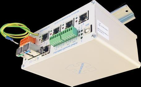 Dostępne moduły SFP - patrz www.metel.eu ETH, TCP, Modbus, DIO, pętle parametryczne.