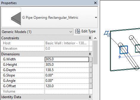 What's New in GRAITEC Advance PowerPack 2016 Otwory tworzone są przy pomocy rodzin kategorii Model ogólny, a parametry geometryczne otworów to parametry elementów, dzięki czemu możemy indywidualnie