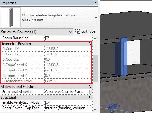 What's New in GRAITEC Advance PowerPack 2016 8:Współrzędne i poziom To narzędzie dodaje parametry współdzielone do elementów konstrukcyjnych: fundamentów,