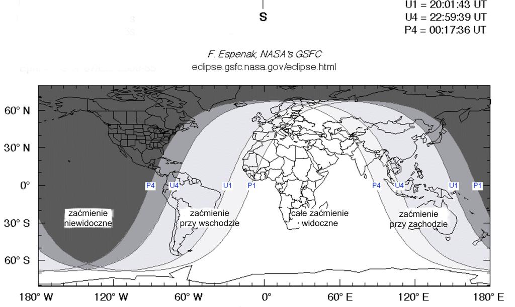 W Polsce zaćmienie widoczne