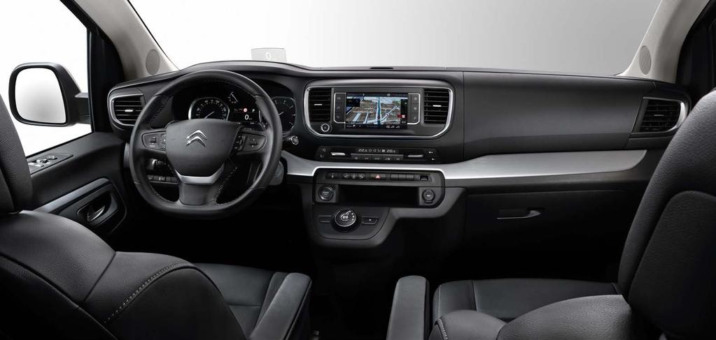 INTUICYJNY EKRAN DOTYKOWY CITROËN SPACETOURER został wyposażony w zaawansowane technologie