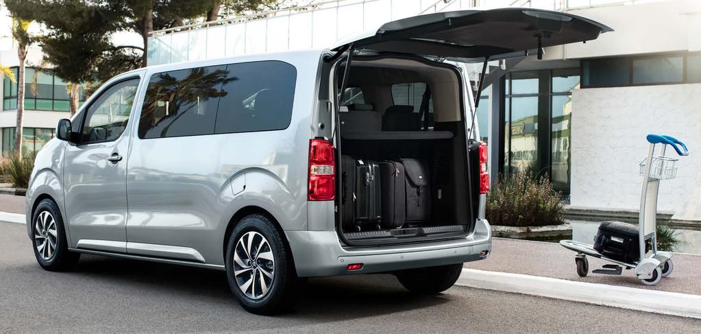 Wszechstronny i modułowy CITROËN SPACETOURER BUSINESS dostępny jest w trzech wariantach długości.