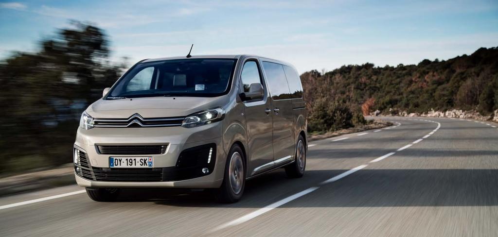 CITROËN SPACETOURER to idealny towarzysz w życiu codziennym i w czasie wakacji.
