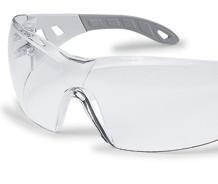 726 wersja wąska uvex pheos nowoczesne, atrakcyjne okulary ochronne z szybkami wykonanymi w technologii duo-spherical nie zawierają metalu