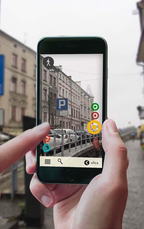26 Szlaki turystyczne: Aplikacja wykorzystująca poszerzoną rzeczywistość Jako uzupełnienie Krakowskiego Systemu Informacji proponujemy