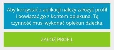 Wprowadzanie danych dziecka i dodawanie urządzeń mobilnych W programie Internet Banking po wybraniu Bankowość dla najmłodszych należy wcisnąć przycisk Dodaj dane dziecka.