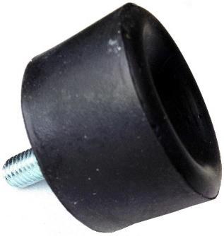 Amortyzatory gumowe z przyssawką mogą służyć jako odboje lub stopki gumowe z jednej strony występuje gwint zewnętrzny z drugiej wklęsła guma