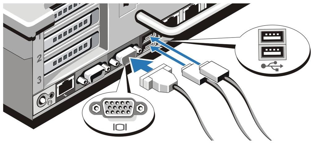 Zamontuj prowadnice i zainstaluj system w szafie typu rack zgodnie z zasadami bezpieczeństwa oraz instrukcjami dotyczącymi montowania systemów w szafie dostarczonymi wraz z systemem. Rysunek 1.