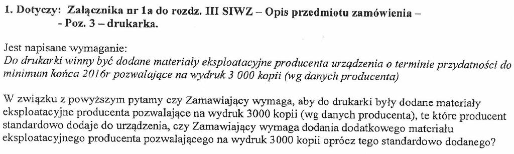 14. Zamawiający wyjaśnia co następuje: AD.1 Krajowa Izba Odwoławcza (KIO) nie akceptowała tego zapisu przed kilku laty.