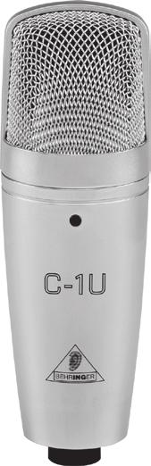 STUDIO CONDENSER MICROPHONE C 1U