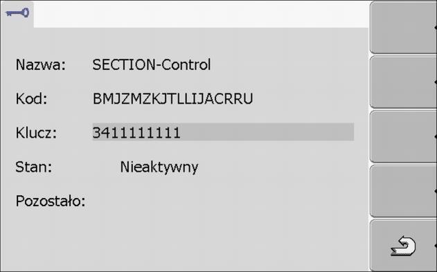 W ekranie "Licencje" obok nazwy aplikacji pojawia się następujący symbol: Aplikacja jest aktywna. Możesz korzystać z aplikacji bez ograniczeń. 7.