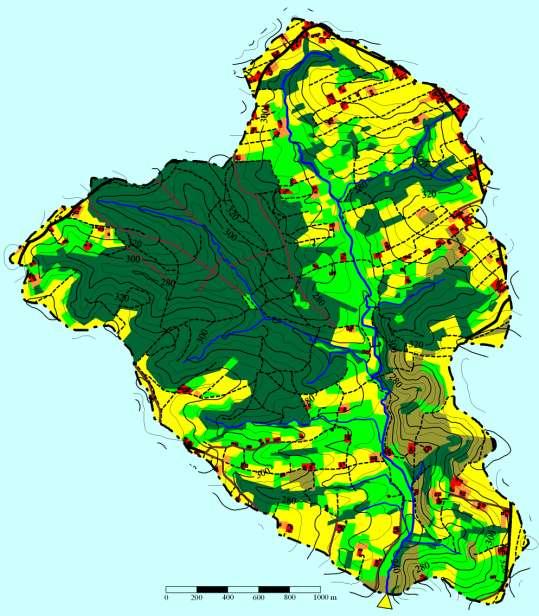 Zlewnia zbiornika Bistuszowa Parametry zlewni i projektowanego zbiornika Powierzchnia zlewni [km 2 ] 7,21 Średni ważony spadek terenu [%] 15,4 Zakres wysokości [m n.p.m.] 236 358 Pojemność zbiornika przy NPP [tys.