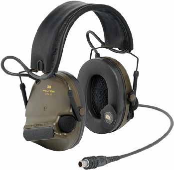 Produkty 3M PELTOR Seria ComTac XPI Headset 3M PELTOR ComTac XPI Elektroniczny ochronnik słuchu o regulowanym tłumieniu z mikrofonem kostnym Ochrona słuchu Odłączany mikrofon Funkcja regulowanego