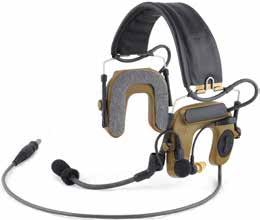 Produkty 3M PELTOR Seria ComTac IV 3M Peltor ComTac IV Headset hybrydowy Peltor ComTac IV został stworzony, aby chronić słuch przed szkodliwym działaniem hałasu, zwiększyć percepcję użytkownika i