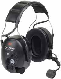 Produkty 3M PELTOR Seria LiteCom 3M PELTOR WS ProTac XP Headset z modułem Bluetooth Headset 3M PELTOR WS ProTac XP zapewnia aktywną ochronę słuchu i został wyposażony w moduł Bluetooth.