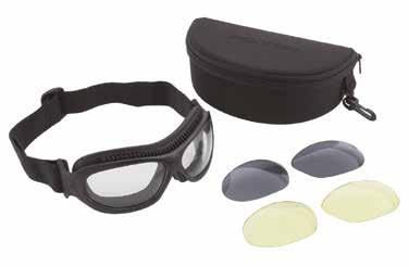 Okulary ochronne 3M Sentinel TacPack 3M Sentinel TacPack SZKŁA Wytrzymałe, odporne na zaparowanie i zarysowania szkła poliwęglanowe Ŕ Ŕ 1.