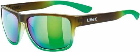 lifestyle uvex lgl 36 SU18A121B18 cena: 249,90 PLN* 100% UVA, UVB, UVC black mat green 53.2.009.