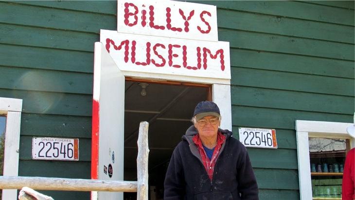 Billys Museum założył i opiekuje się nim jeden z najstarszych mieszkańców tej wioski.