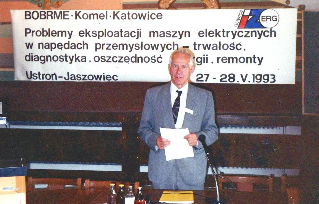 Wygłoszono 13 referatów: 5 autorstwa BOBRME KOMEL, 3- Politechniki Śląskiej, 1-Politechniki Rzeszowskiej, 1- Wyższej Szkoły Inżynierskiej Opole, 1- Huty Katowice, 2- Zakładu Maszyn Elektrycznych i
