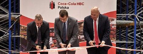 Nowy magazyn ma pojemność do 7500 palet, które będą automatycznie transportowane zarówno z działu produkcji, jak również z w pełni zautomatyzowanego magazynu A, otwartego przez Coca Cola HBC Polska