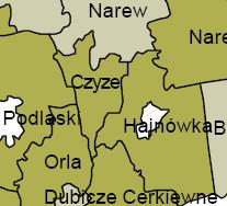 W roku 2000 wszystkie gminy województwa podlaskiego były badane przez IUNG Puławy pod