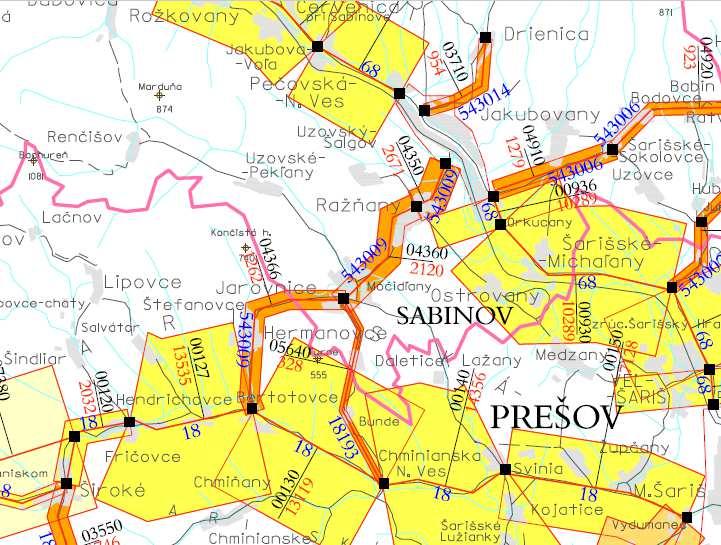 Cesta III/3180 (543013) Cesta v dĺžke 9,0 km spája koncovú obec Renčišov a obec Uzovské Pekľany s obcou Jarovnice, resp. s cestou III/3177 (543009). Cesta má miestny význam.