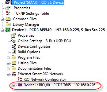 Uruchamiamy Device Configurator dla dodanej stacji Smart RIO.