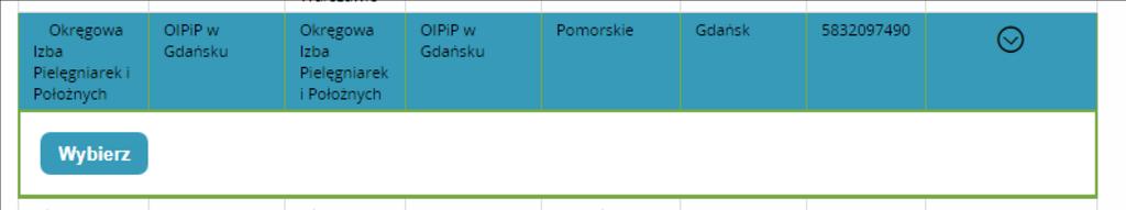 ETAP 11 Z tabelki która się pojawi wybieramy właściwą