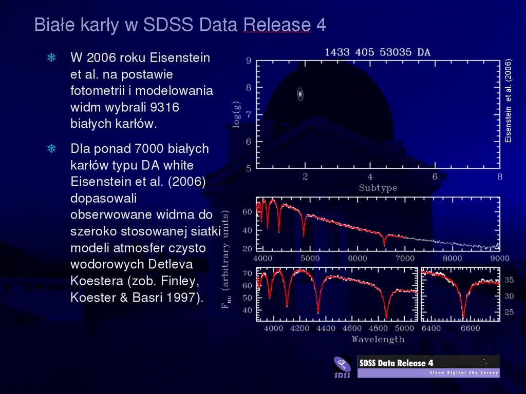 SDSS DR1 SDSS DR4 N