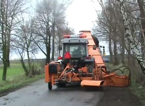 warstwy odsączającej nawierzchni drogowej.