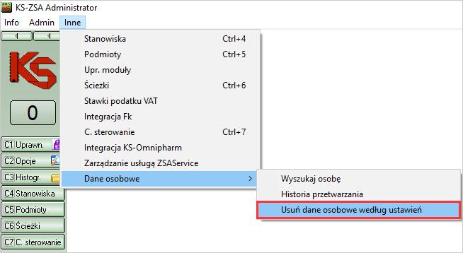 Ustawienia filtrowania W oknie dodatkowo znajdują się te same pola wyboru, które zostały opisane w rozdziale poprzednim: Filtrowanie danych odbiorców po zaznaczeniu pola wyboru, w procesie