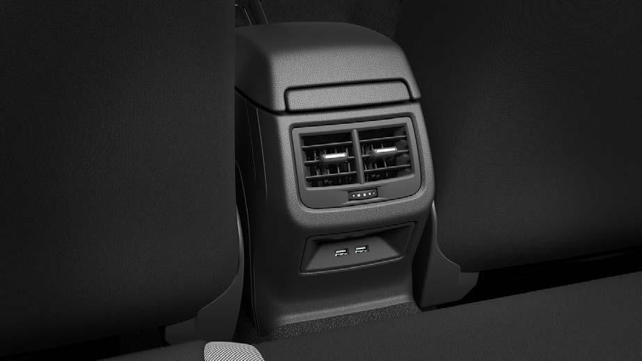 muzyki i prowadzenie rozmów telefonicznych) Media System Plus 8calowy kolorowy ekran dotykowy Radio FM z CD/ MP3/ WMA Złącza SD, Auxin 2 x USB z obsługą urządzeń Apple z przodu i 2 x