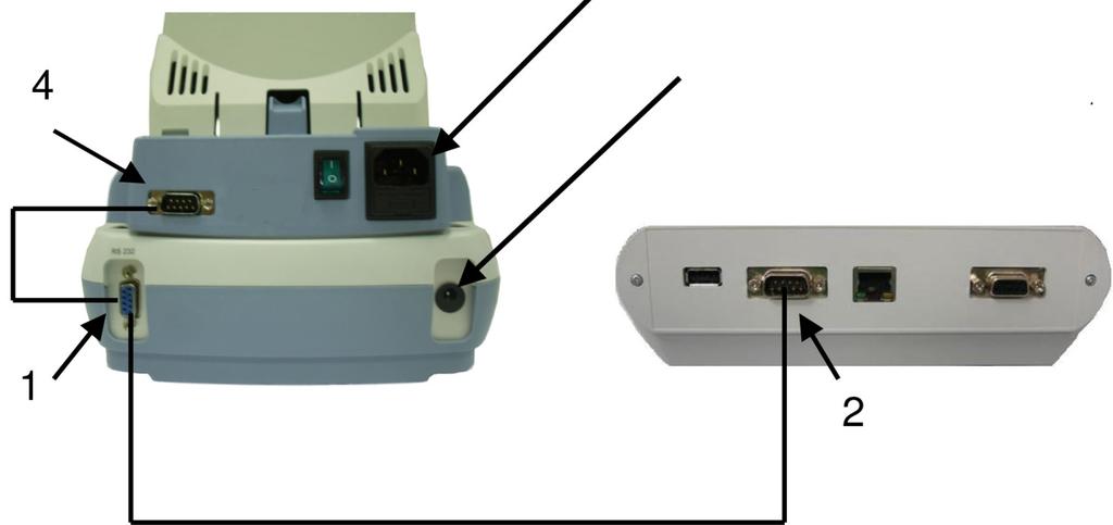 Gniazdo 15-pinowe Waga Gniazdo 9-pinowe Terminal Gniazdo 9-pinowe Moduł grzewczy 15-pinową końcówkę [A] przewodu połączeniowego podłączyć do