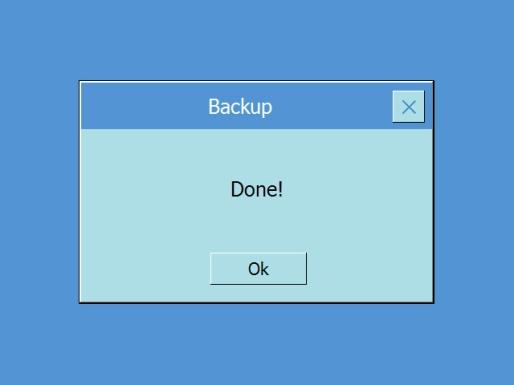 Nacisnąć przycisk Backup. Wybrać bazę danych GLP lub bazę danych pomiarów. Włożyć pamięć USB i potwierdzić, naciskając przycisk.