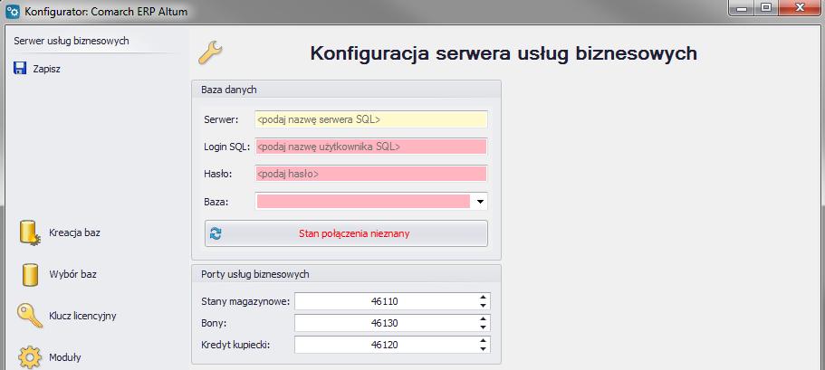 Więcej informacji na temat serwera synchronizacji można znaleźć w dokumencie Comarch Retail Synchronizacja, który znajduje się na stronach walidowanych dla partnerów. 6.4.7.