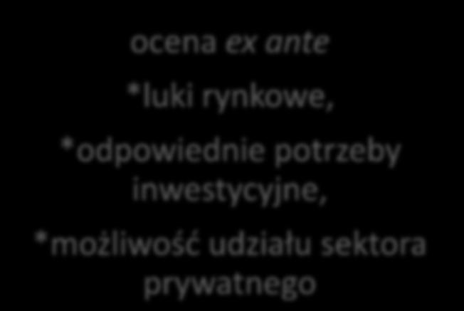 inwestycyjne, *możliwośd udziału sektora