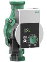Wilo-Yonos PICO Bezdławnicowa pompa obiegowa o najwyższej sprawności z silnikiem synchronicznym ECM odpornym na prąd przy zblokowaniu, zintegrowanym elektronicznym układem regulacji, dużym momentem