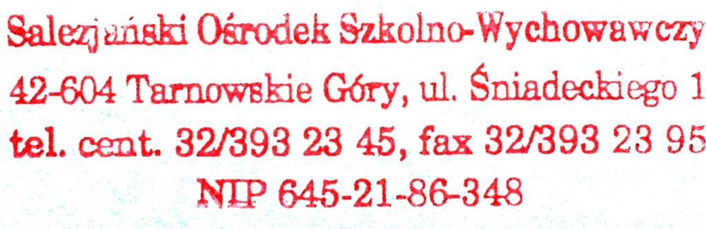 Strona 1 z 7 ZASADY PRZENIESIENIA UCZNIÓW DO KLAS IV i VII SALEZJAŃSKIEJ SZKOŁY PODSTAWOWEJ W TARNOWSKIH GÓRACH Przeniesienie obejmuje: 1) złożenie przez rodziców w ustalonym terminie podanych