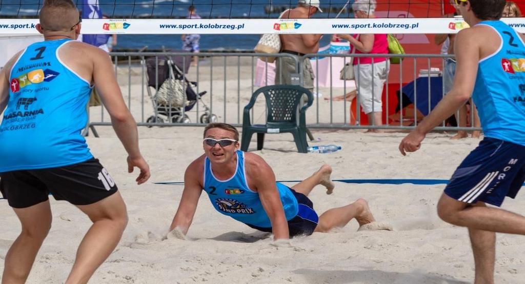 Trzy pełnowymiarowe boiska do siatkówki plażowej pozwalają sprostać wymogom profesjonalnej organizacji widowiska sportowego, a przy tym zapewnić aurę, której nie spotka się w żadnym innym miejscu w