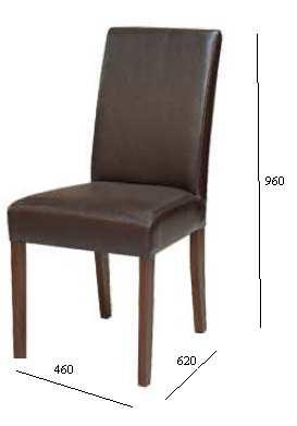 poz. 6 KRZESŁO KONFERENCYJNE typu CC1 lub równoważne krzesło drewniane tapicerowane bez podłokietników, profilowane siedzisko oraz oparcie, stelaż krzesła wraz z nogami wykonany jest w całości z