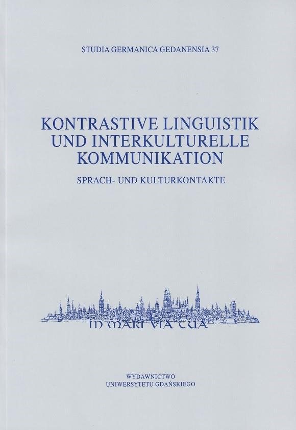 NOWY NUMER CZASOPISMA "STUDIA GERMANICA GEDANENSIA" 37 Andrzej Kątny (Red./Hrsg.