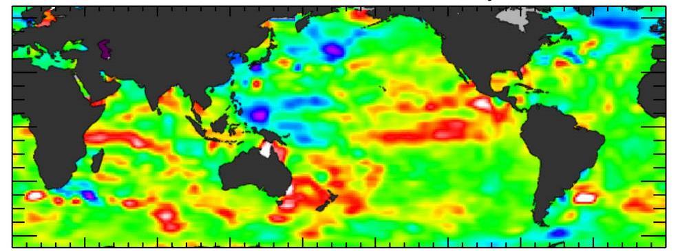 Przykłady awarii/anomalii: inne przykłady Jason-3 Jason-3 Begins Mapping Oceans, Sees Ongoing El Niño Sea level