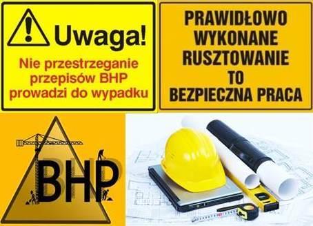 PRAC BUDOWLANYCH I INWESTYCYJNYCH OPIS SZKOLENIA WARSZTATY KIEROWANE DLA PRACODAWCÓW, SAMODZIELNE FUNKCJĘ TECHNICZNE W BUDOWNICTWIE, PRACOWNIKÓW NADZORU NA BUDOWIE, KOORDYNATORÓW BHP I SŁUŻBY BHP.