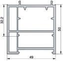 36 TSUK6265/RC* szary 62x65mm 36 *RC - materiał z recyklingu **RC - materiał z