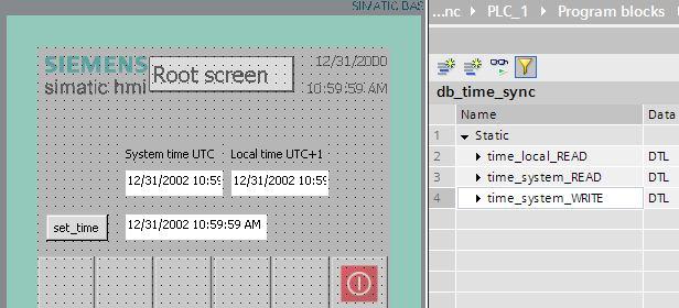 W karcie Toolbox z zakładki Basic objects trzeba przeciągnąć na ekran dwa pola tekstowe Text field. Z pola Elements dodać trzy obiekty I/O field oraz Button.