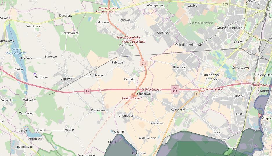 Natura 2000 Obszary specjalnej ochrony 6 Ostoja Rogalińska PLB300017 Ok. 5,5km Natura 2000 Specjalne obszary ochrony 7 Ostoja Wielkopolska PLH300010 Ok. 5,5km Użytek ekologiczny 8 brak nazwy 9.