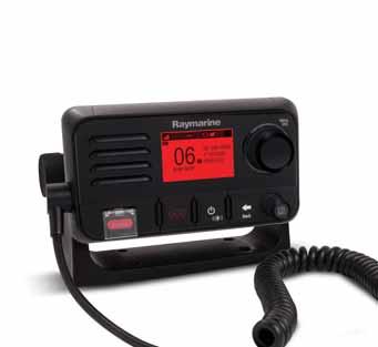 pełnowymiarowe radio VHF wyposażone w podstawowe funkcje komunikacyjne potrzebne każdemu